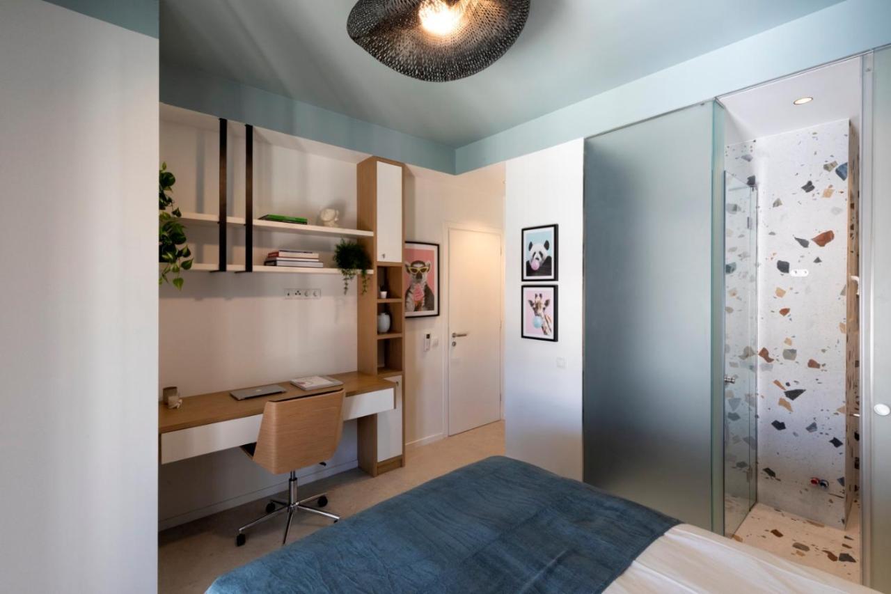 Modern 4Bd Apt Near Piraeus Port-Ath-15 Min Walk-Pirasmus Residencies Eksteriør bilde